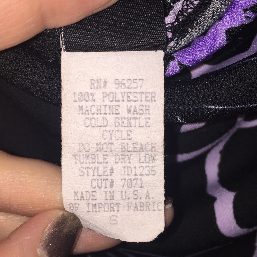 Floral print halter dress - Picture 3 of 3